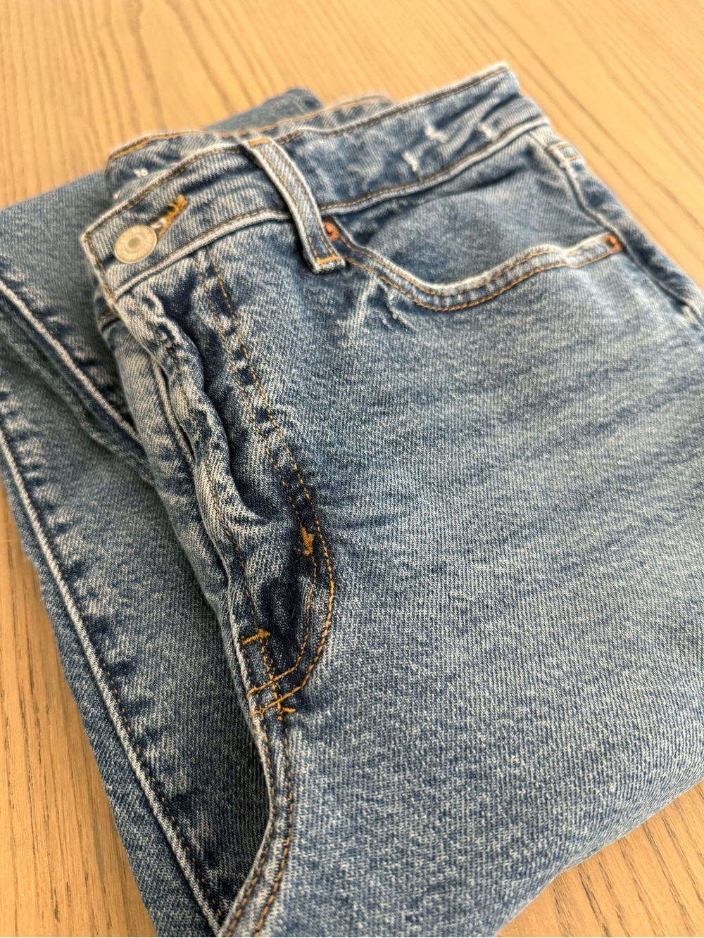 Old Navy Women’s High Rise OG Loose Jeans Size 10 Petite Medium Wash